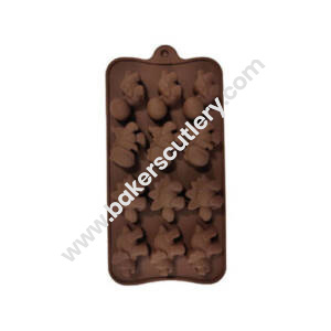 Baker's Cutlery® – 12 Cavity Silicone Dinosaur Chocolate Mould