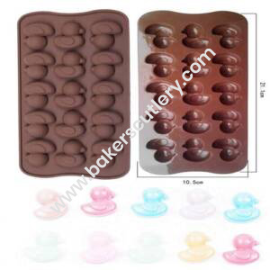Baker's Cutlery® 15 Cavity Duck Silicone Chocolate Mould,Cookie Mould.
