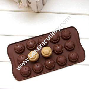 Baker's Cutlery® – 15 Cavity Eye Shape Silicone Chocolate Mould