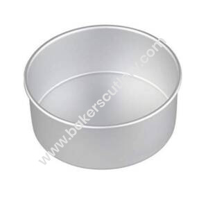 Baker's Cutlery® Aluminium Round Cake Pan Tin Mould 7-Inches X 3 Inches Height