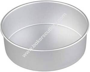 Baker's Cutlery® Round Aluminium Cake Mould Thali 6 Inch X 2Inch