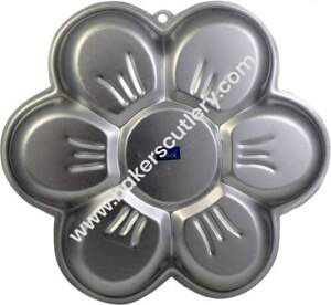 Baker's Cutlery® Aluminium Cake Mould Pans Daisy Flower Big 1.5-2 Kg.