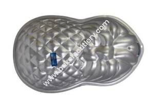 Baker's Cutlery® Aluminium Cake Mould Pans Pineapple 1/2 Kg. Cake Mould