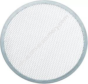 Baker's Cutlery® Aluminium Pizza Tray Screen Mesh For Oven Baking Net (12 Inch)
