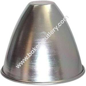 Baker's Cutlery® Aluminium Silver Baker's Cutlery® Doll Cake Mould For 1 Kg Doll Cake
