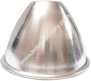 Baker's Cutlery® Aluminium Wedding Dress Shape, 20 Cm For 1.5 Kilogram Doll Cake Mold For Oven