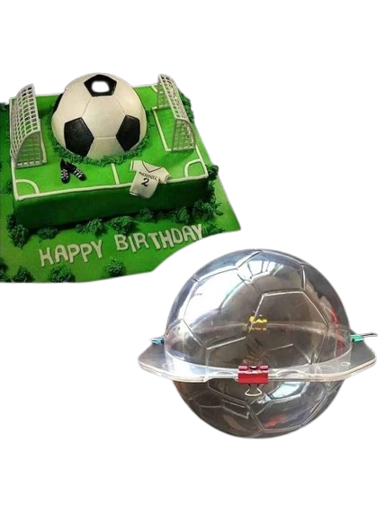 Baker's Cutlery® Polycarbonate 3D Football Chocolate Mold Chocolate Mould Tools