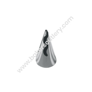 Baker's Cutlery® Small Nozzle No. 030 Small Ruffle Frill Piping Nozzle