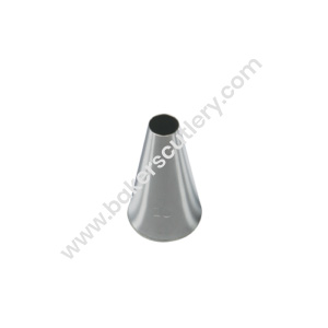 Baker's Cutlery® Small Nozzle No. 10 Round Piping Nozzle