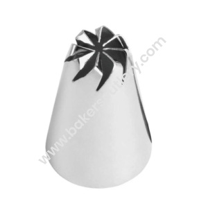 Baker's Cutlery® Small Nozzle No. 108 Drop Flower Piping Nozzle