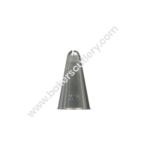 Baker's Cutlery® Small Nozzle No. 33 Closed Star Piping Nozzle