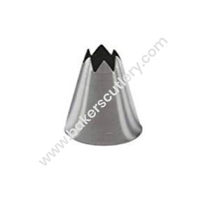 Baker's Cutlery® Small Nozzle No. A1 Open Star Piping Nozzle