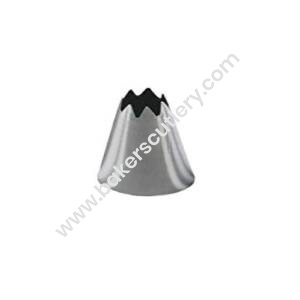 Baker's Cutlery® Small Nozzle No. A9 Closed Star Piping Nozzle