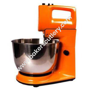 Baker's Cutlery® Dsp Km-3015A 5 Speed Stand Mixer With Rotating Bowl ? Orange