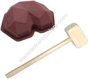 Baker's Cutlery® Hammer For Pinata Cake Wooden Hammer (1 Pcs)