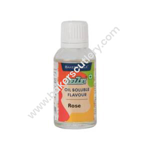 Baker's Cutlery® Lezzet Oil Soluble Rose Flavour 10Ml