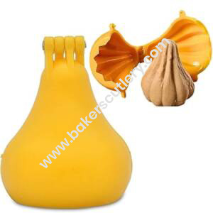 Baker's Cutlery® Modak Mould - Modak Sacha Sancha - Ganpati Modak - Pear Shape Mould With Hinge - Indian Sweets Mould 250Gm