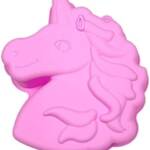 Baker's Cutlery® - Unicorn Mould Silicone Cake Pan Mould, Chocolate, Jelly, Colour-Random