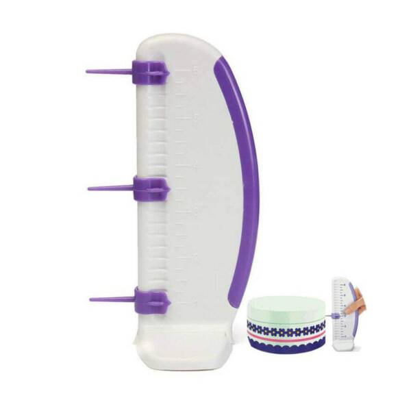 Baker’s Cutlery® 1pc Fondant Cake Ruler Marker Leveler Decorator Border Baking Decor Tools