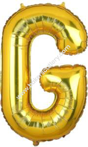 Baker’s Cutlery® Alphabet Foil balloon | Letters balloon | Birthday name ballons | 16 inch Golden foil Balloons for Birthday