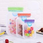 Baker’s Cutlery® 3 Pieces Bottle Bags Storage Bags Snack Sandwich Zipper Bags Reusable Airtight Seal Storage Bags