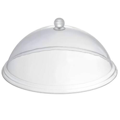 Baker’s Cutlery® Polycarbonate unbreakable 12 inch Dome Shape Cover for Covering Food, Desserts, Fruits, Cake, Vegetables etc. (12 Inch)