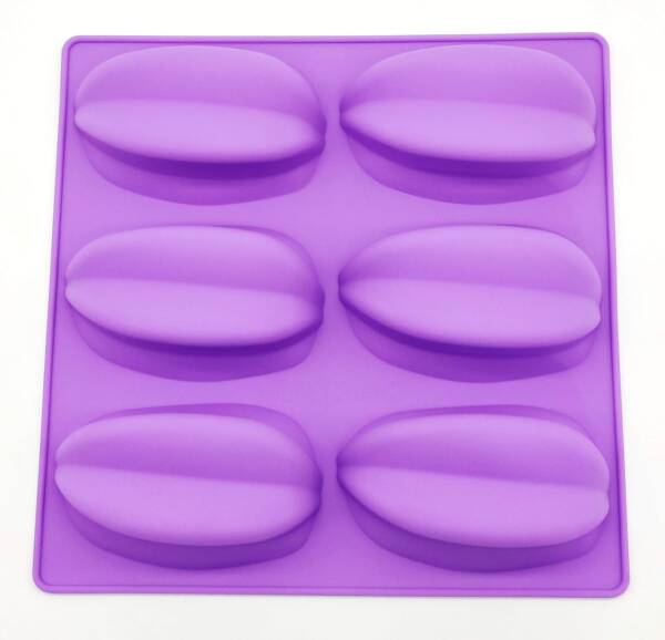 Baker’s Cutlery® 1 Pc 6 Cavity Silicone Mould for Handmade Soap, Cake, Jelly, Pudding, Chocolate, Dessert etc (Soap Mould Design )