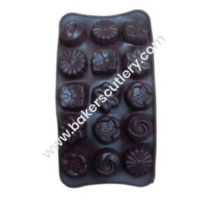 Baker’s Cutlery® Chocolate Candy Molds | Creative Cute Theme Fondant Mold | Candy Making Supplies Silicone Trays,