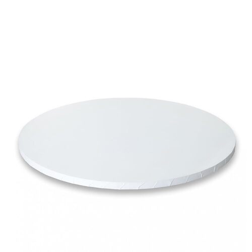 Baker’s Cutlery® White Round Drum Cake Board Cake Base - 16 inch ( Pack of 1 )