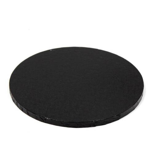 Baker’s Cutlery® Round black  Drum Board/Cake Drum- 10 Inch ( Pack of 1 )