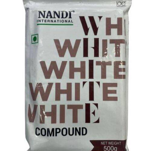 Baker’s Cutlery® Nandi international white compound chocolate 500 g ( Pack of 1 )