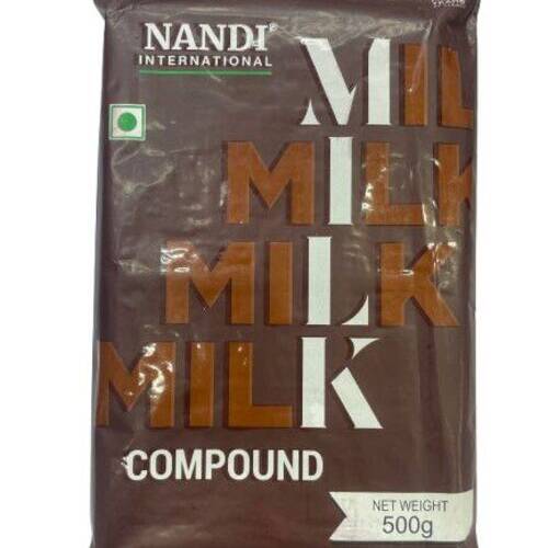 Baker’s Cutlery® Nandi international milk compound chocolate 500 g ( Pack of 1 )