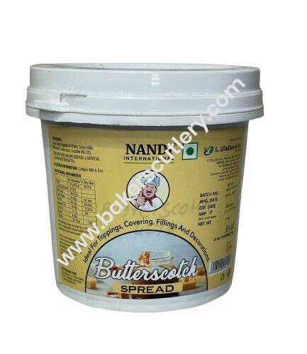 Baker’s Cutlery® Nandi international butterscotch spread special 1 kg