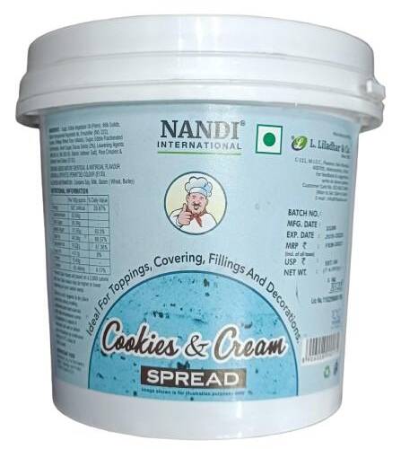 Baker’s Cutlery® Nandi international choco filling cookies & cream 1 kg